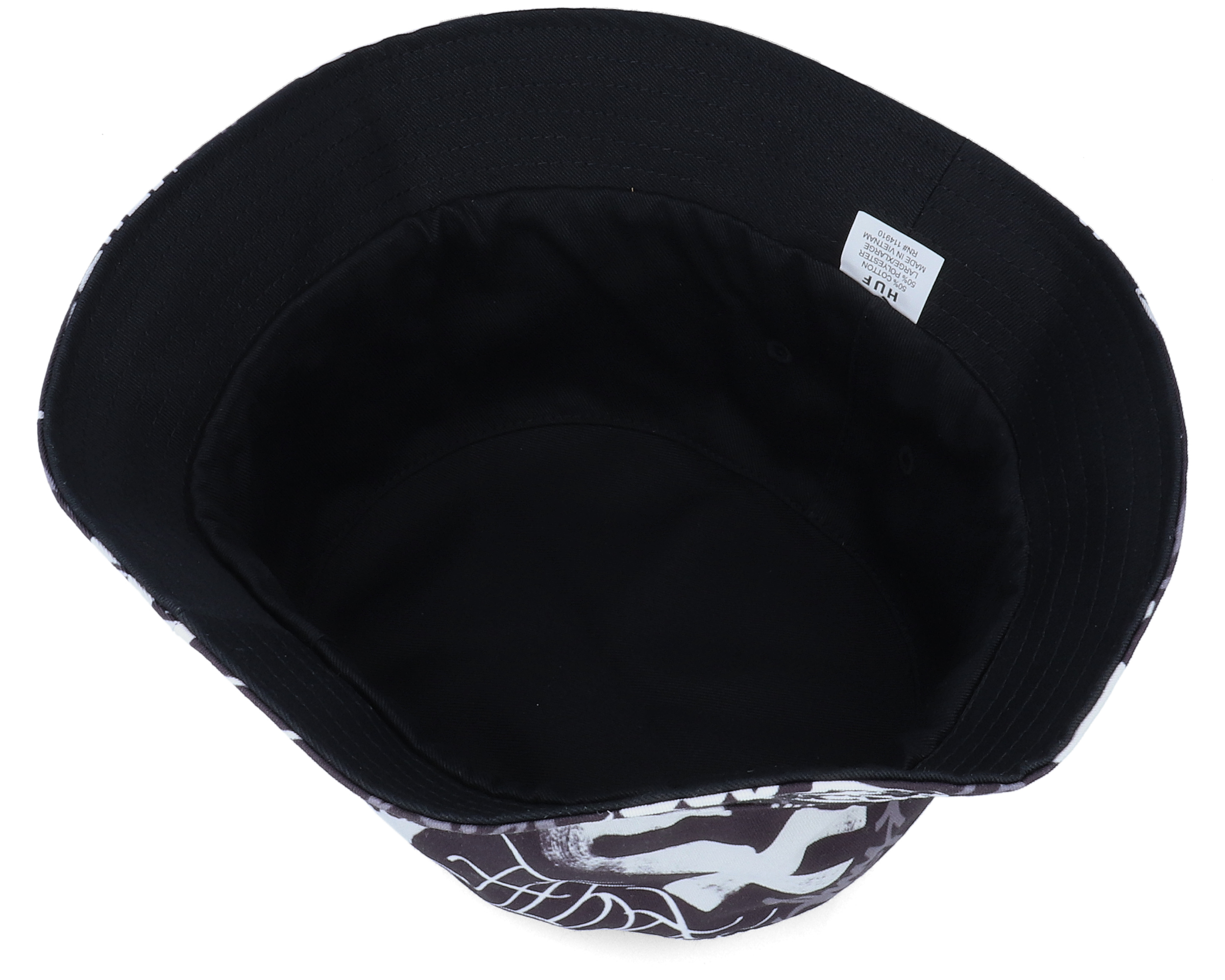 Haze Bucket Hat Black Bucket - HUF hats - Hatstoreworld.com