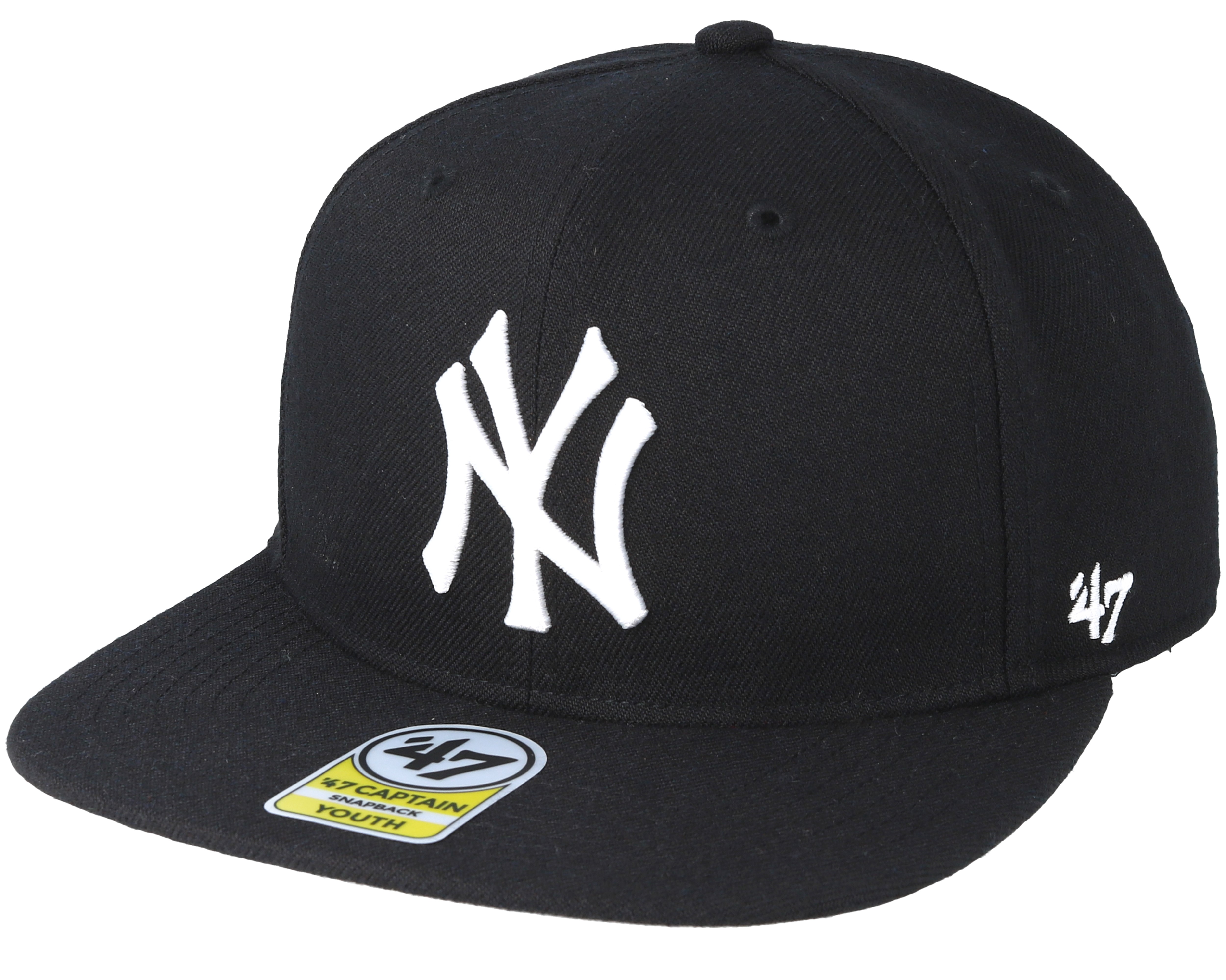 Kids New York Yankees Youth No Shot 47 Captain Black Snapback 47