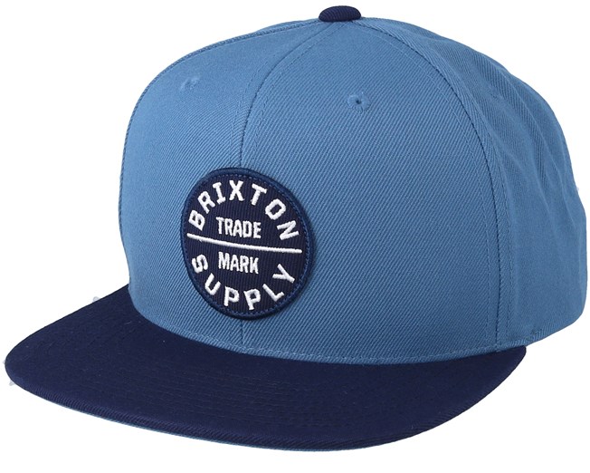 blue brixton hat