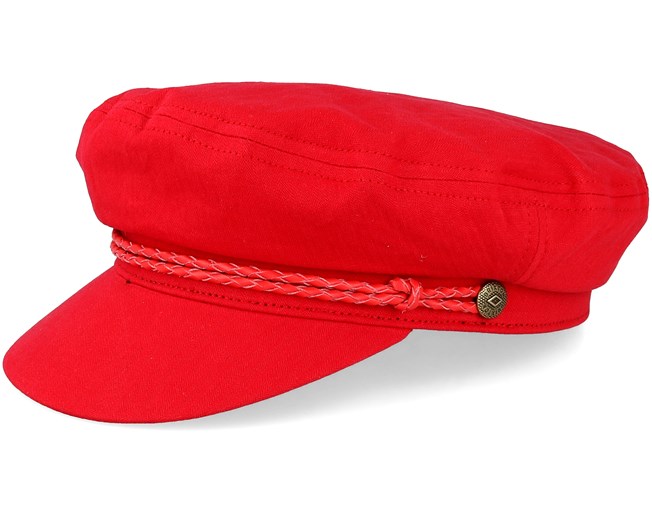 brixton red cap