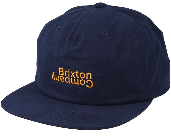 blue brixton hat