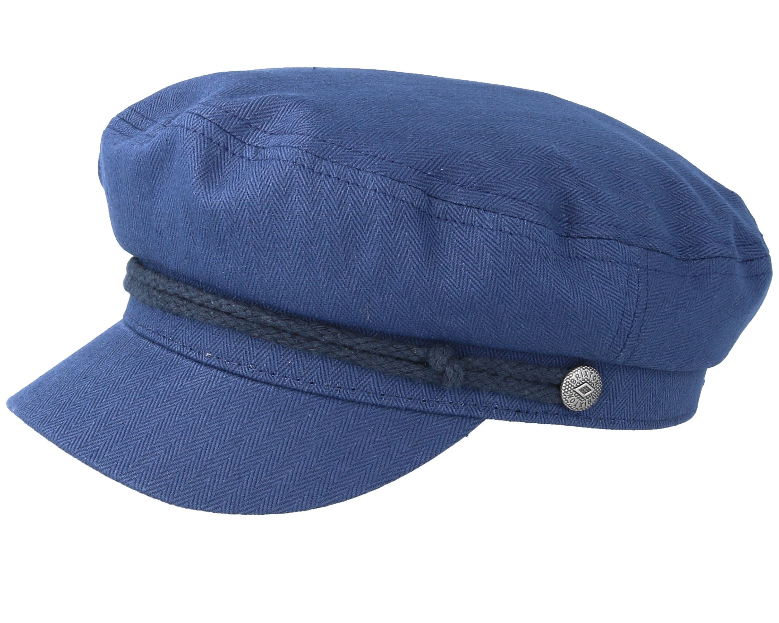 Filddler Washed Navy/Dark Navy Flat Cap Brixton caps Hatstore.co.uk