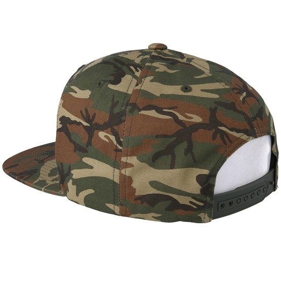 brixton camo snapback