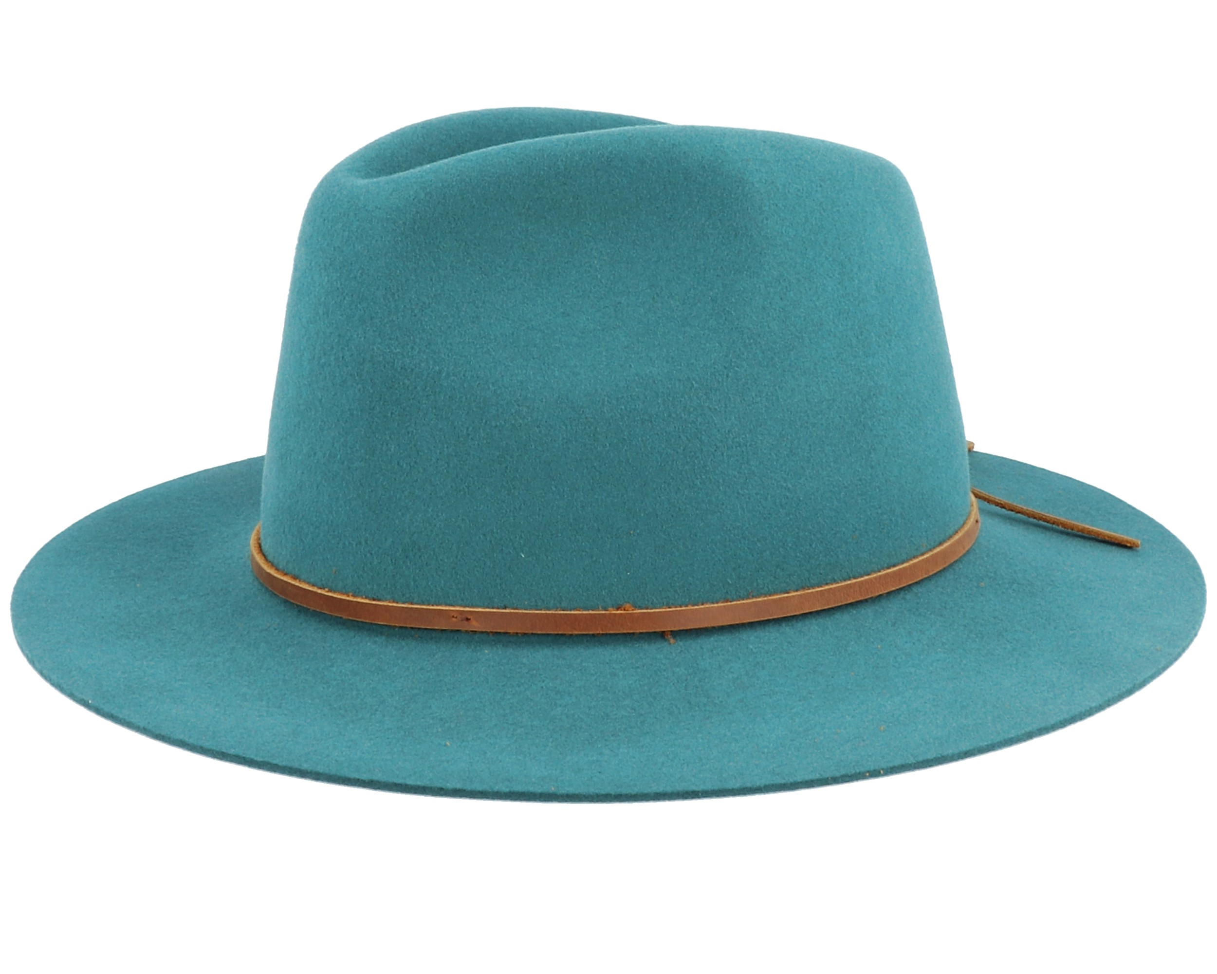 Wesley Emerald Fedora - Brixton hats - Hatstoreworld.com
