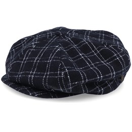Ollie Black/Bone Flat Cap - Brixton 
