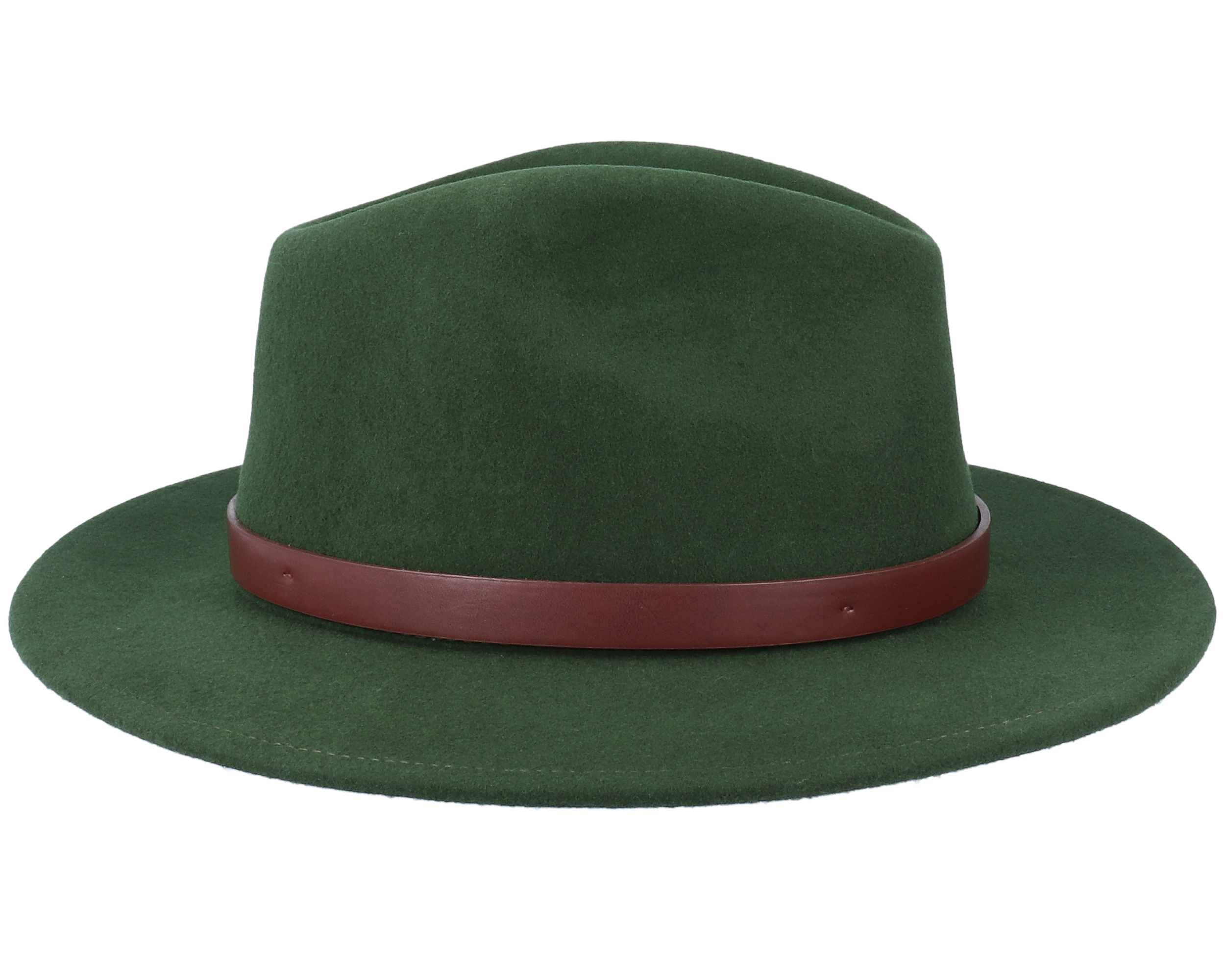 Messer Moss Green Fedora Brixton hats