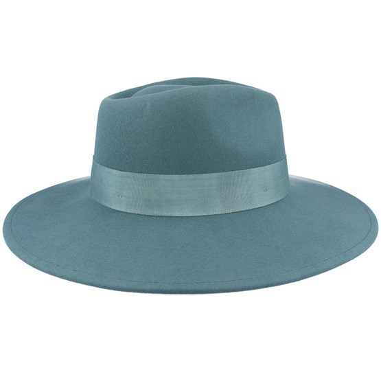 Joanna Felt Hat Silver Pine Fedora 