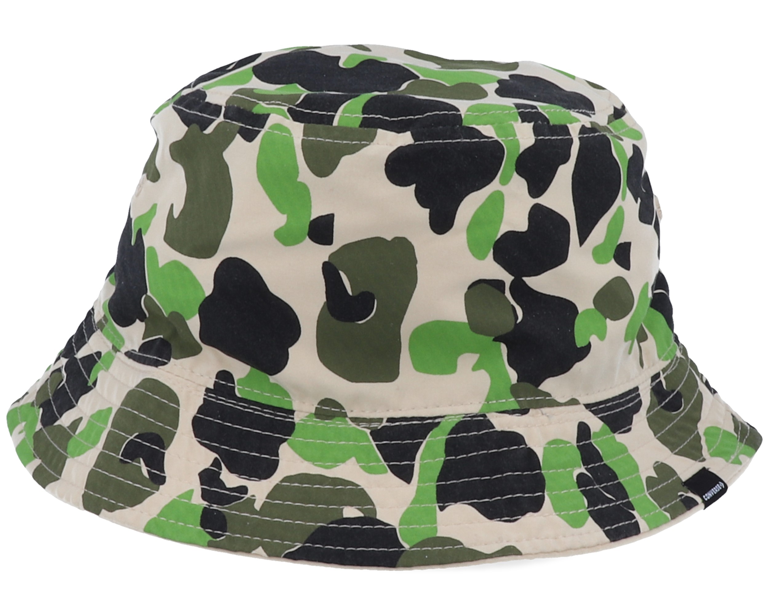 Reversible Bucket Camo/Desert Ore Bucket Converse hats