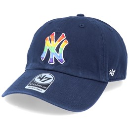 rainbow yankees hat