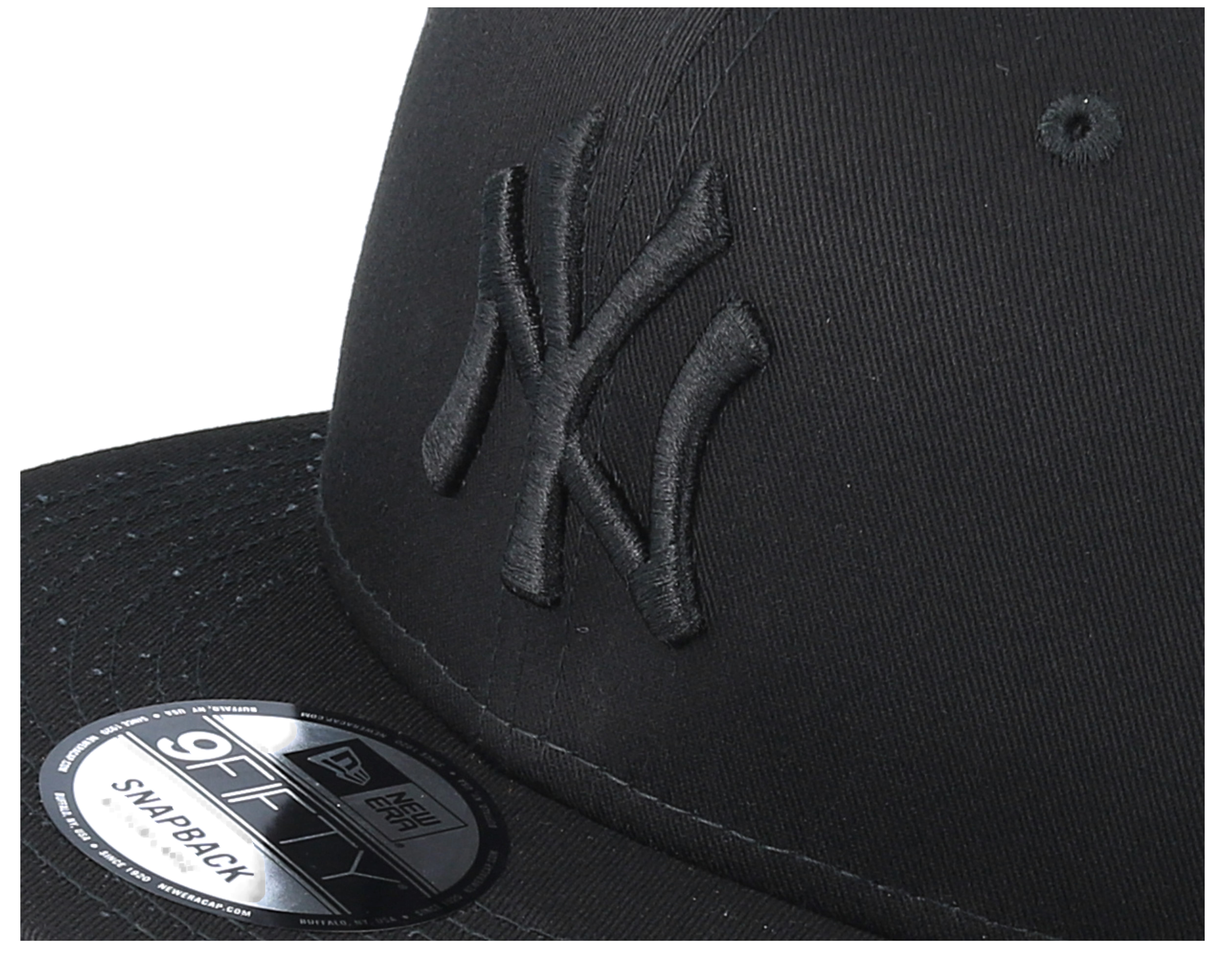 Ny Yankees Blackblack 9fifty Snapback New Era Caps