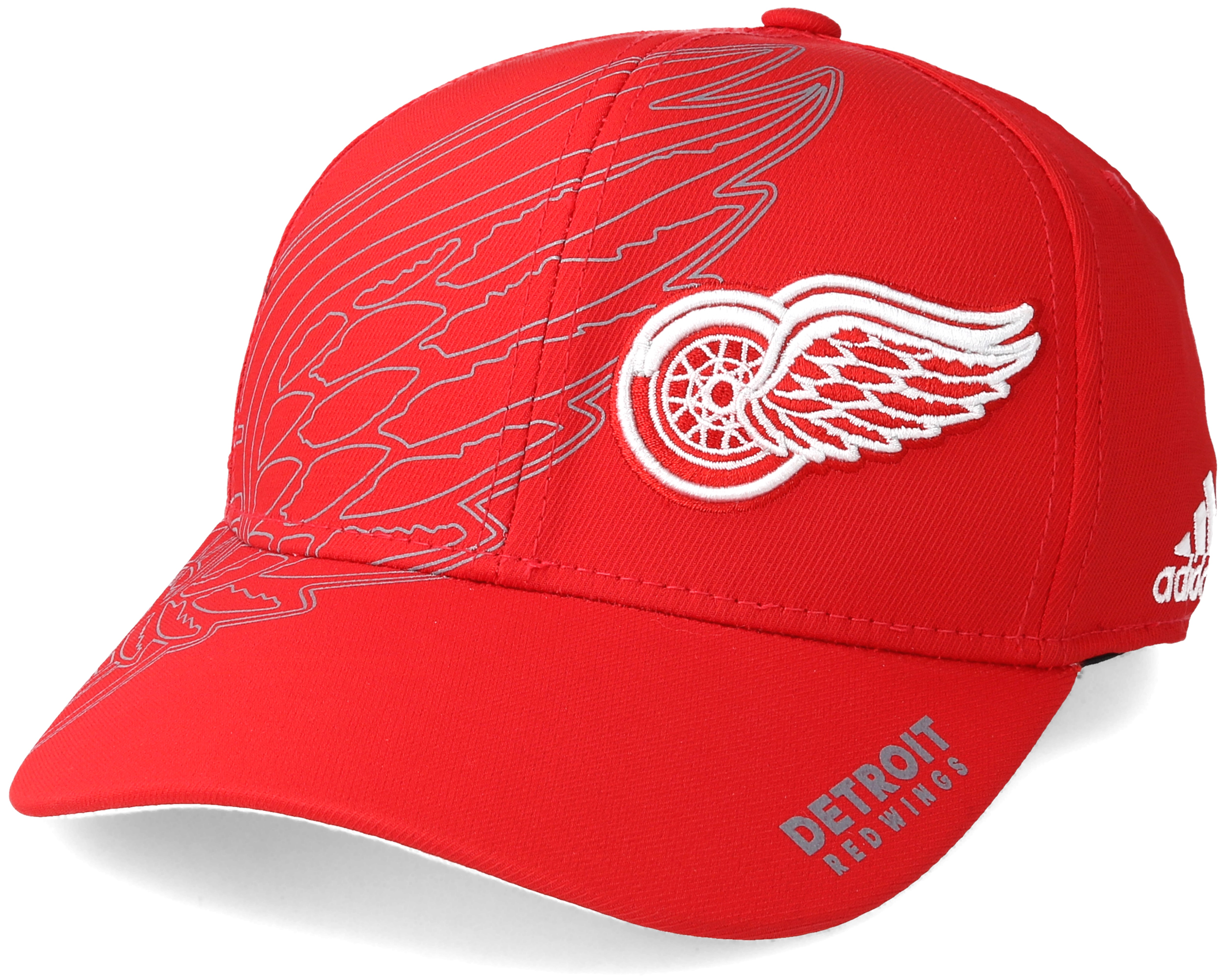 Red wings adidas hat clearance