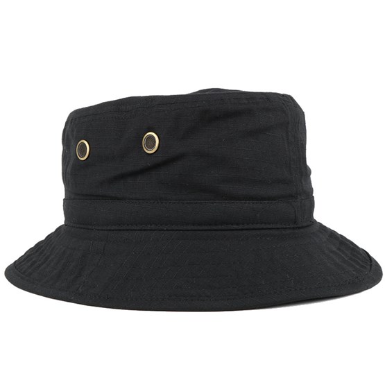 The Spackler 2 Black Bucket - Coal hats | Hatstore.co.uk