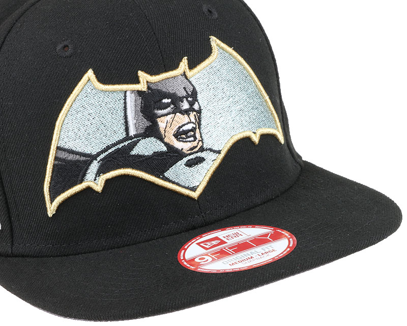 New Era 9Fifty Snapback Cap - Batman Graphite | Für Kinder