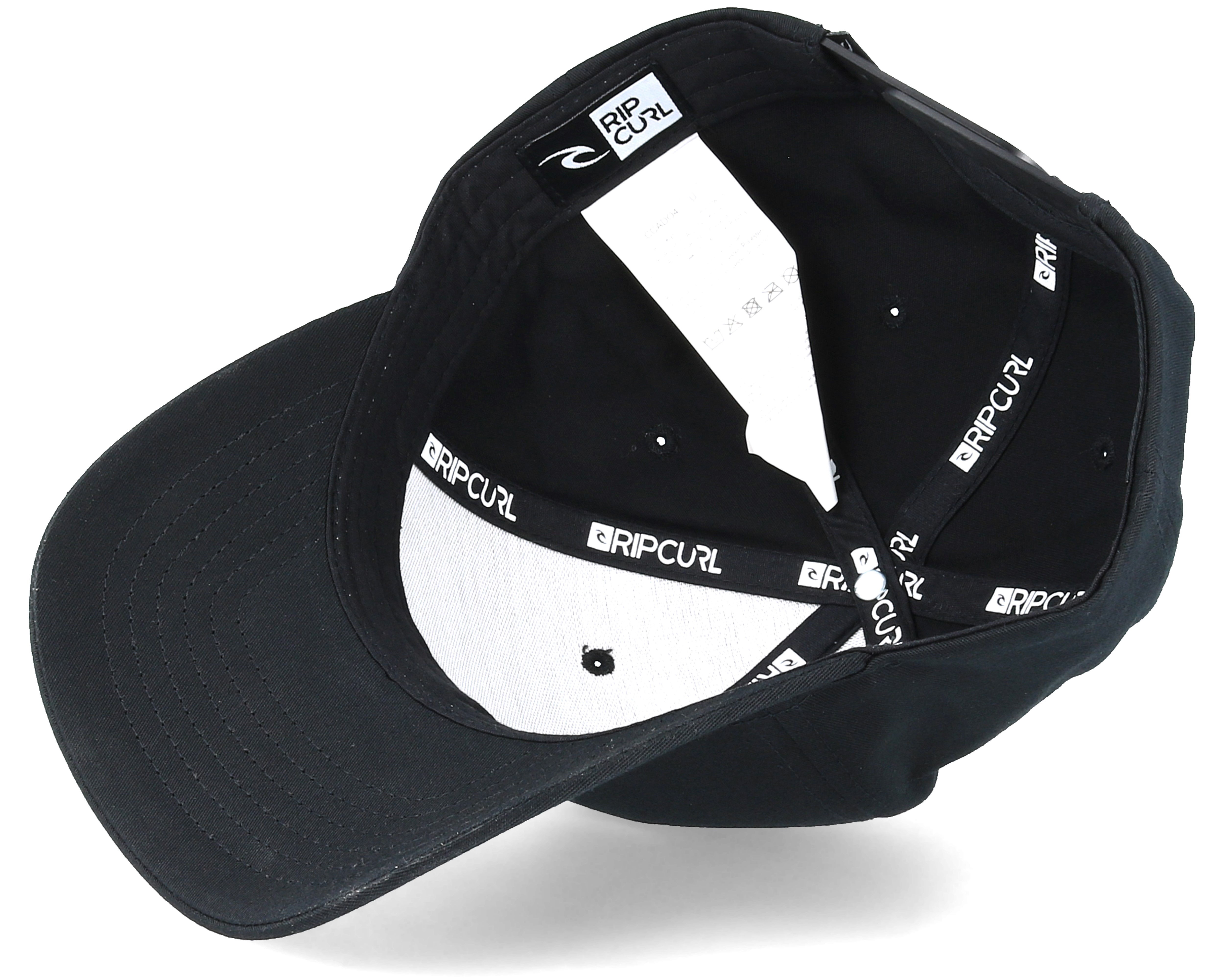 Iconic Black Adjustable - Rip Curl caps - Hatstoreworld.com