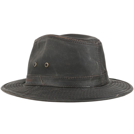 Ava Co/Pe Brown Fedora - Stetson hats - Hatstoreworld.com