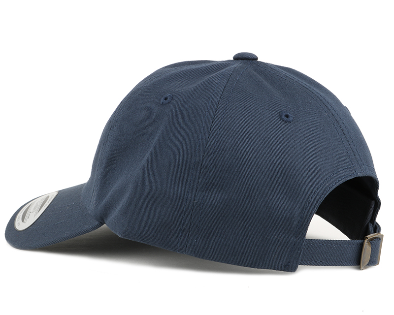 Dad Cap Navy/White Adjustable Bearded Man caps