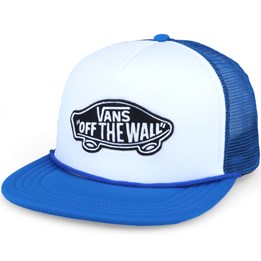 vans snapback blue