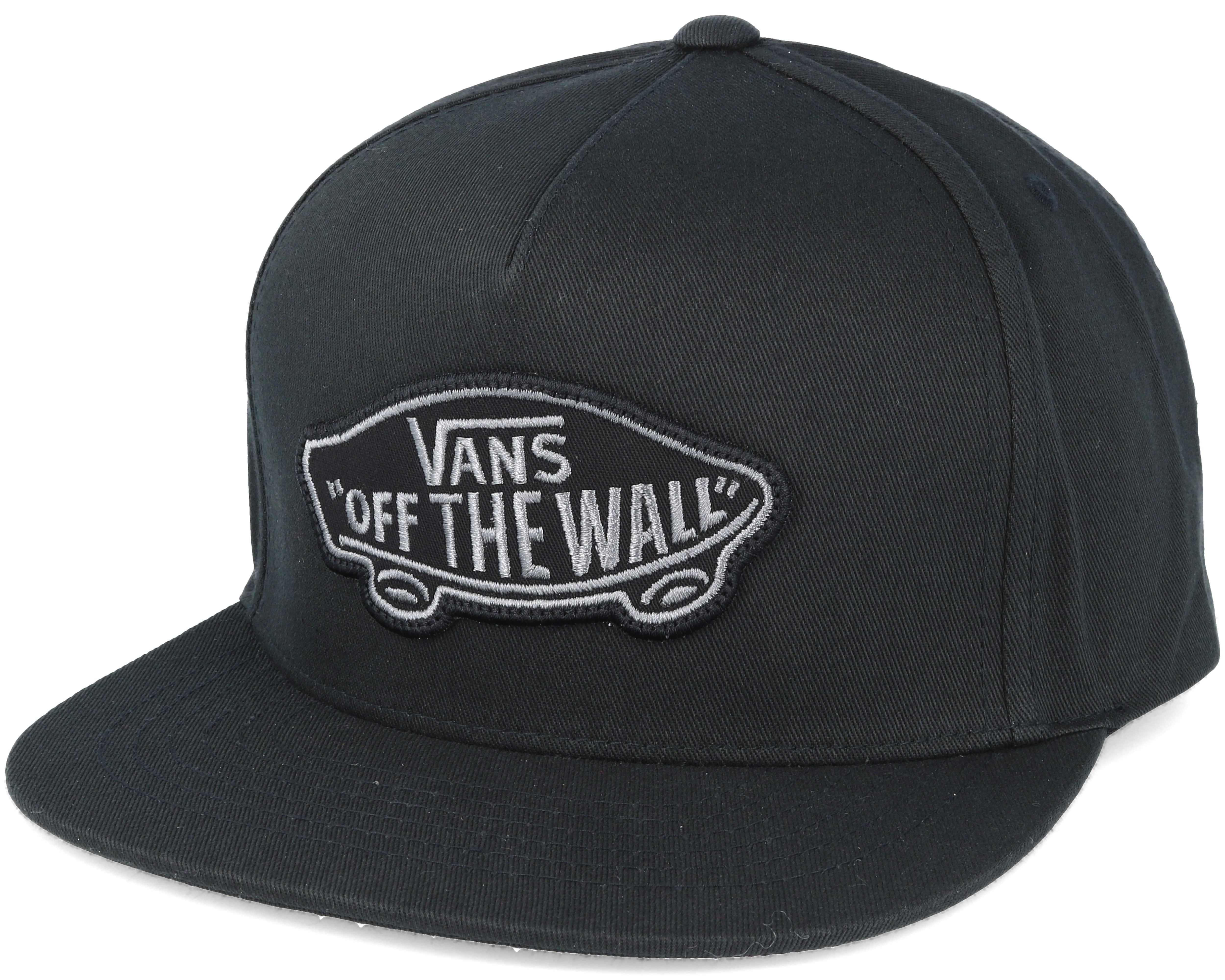 Classic Patch Black Snapback Vans caps Hatstore.co.uk