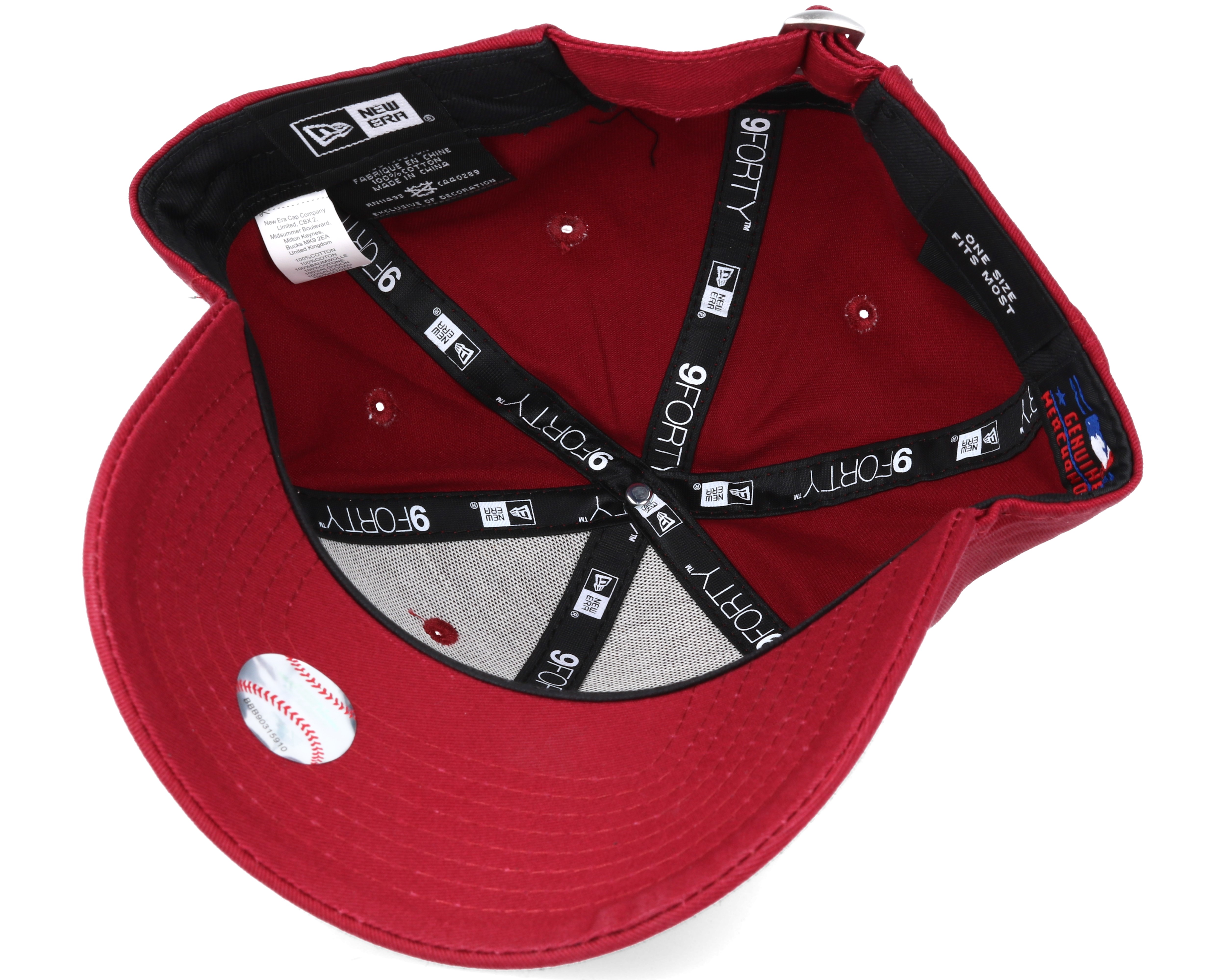 New York Yankees MLB League Ess Red 9forty Adjustable New Era caps