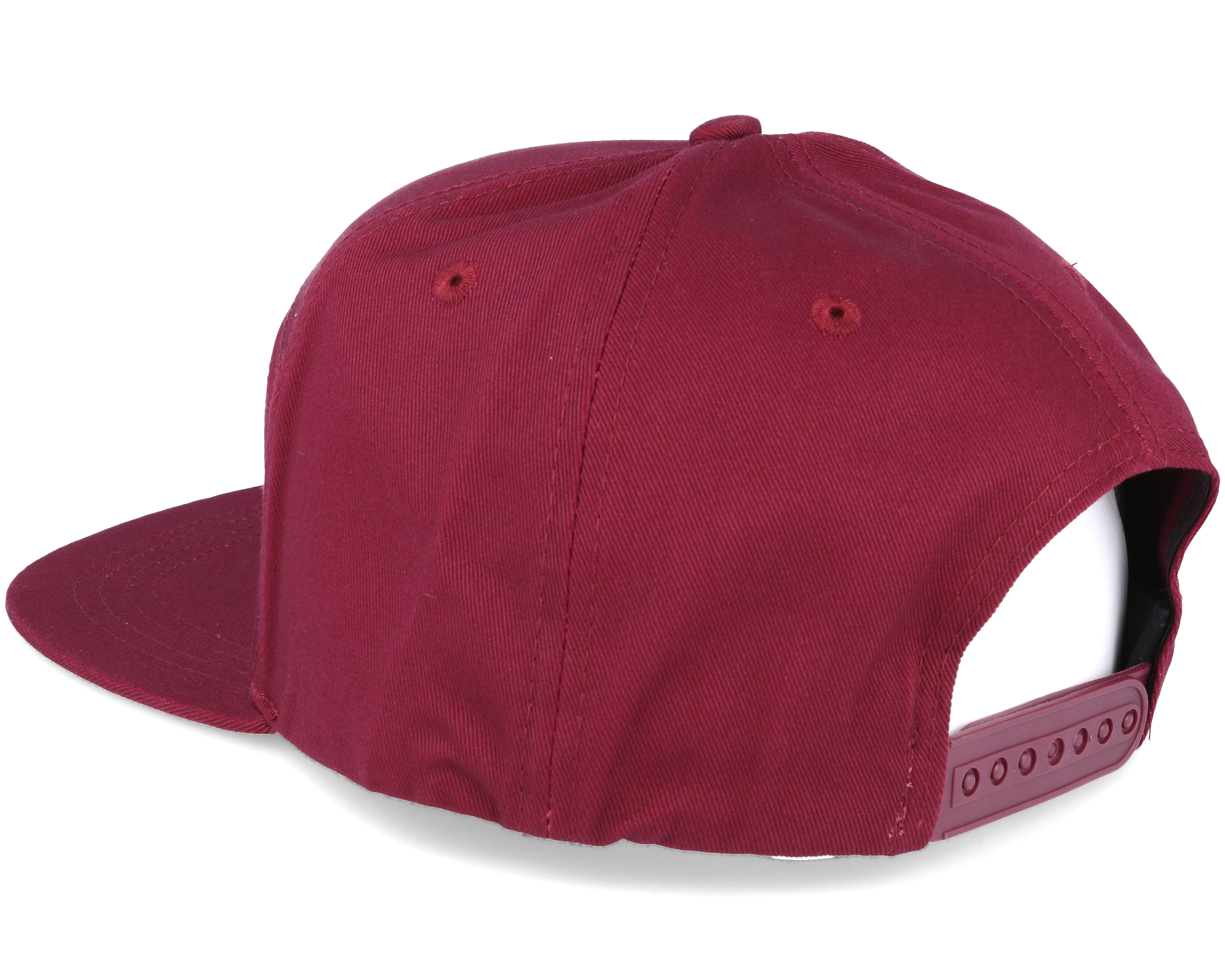 Henning Maroon Adjustable Dickies caps