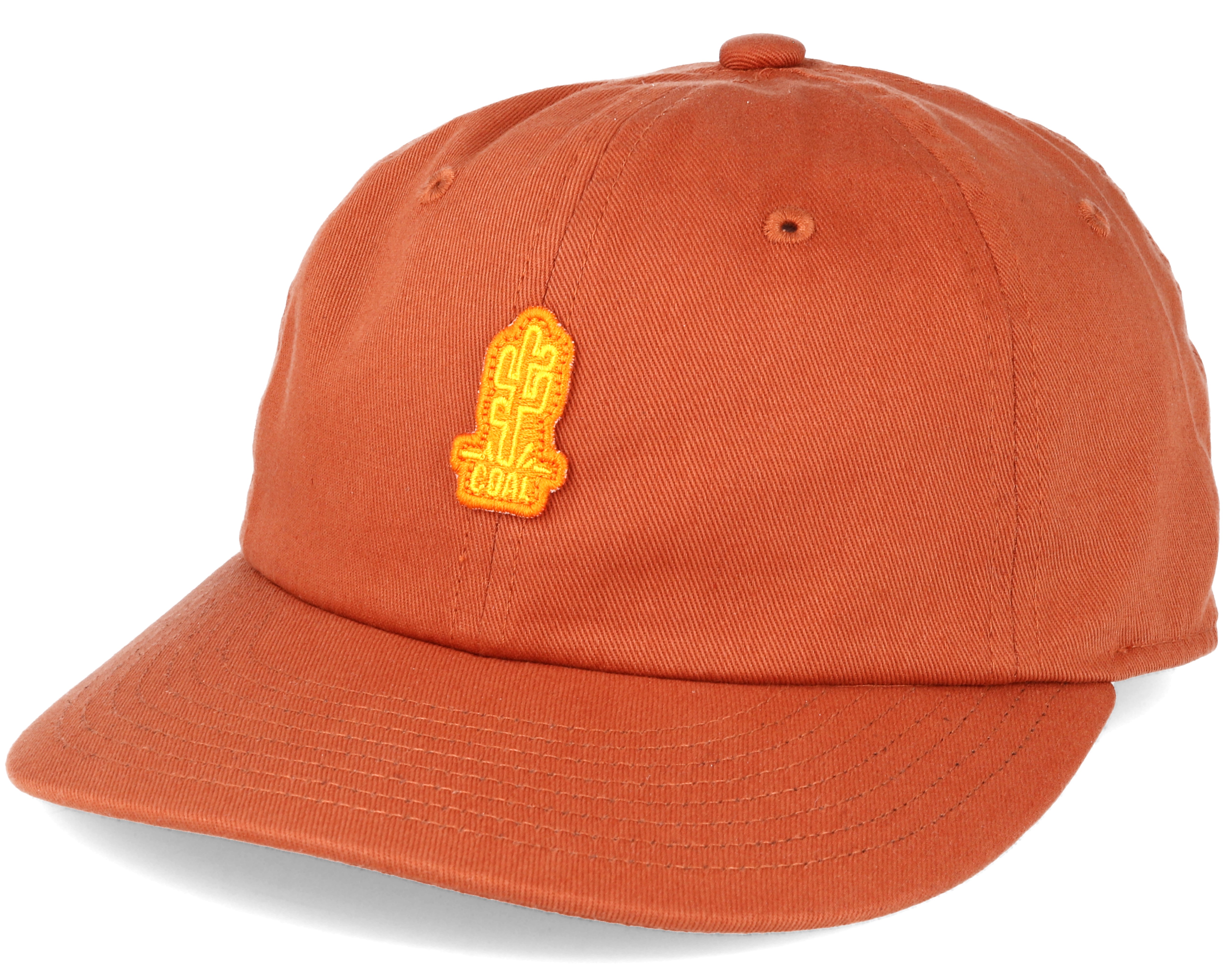 brown snapback cap