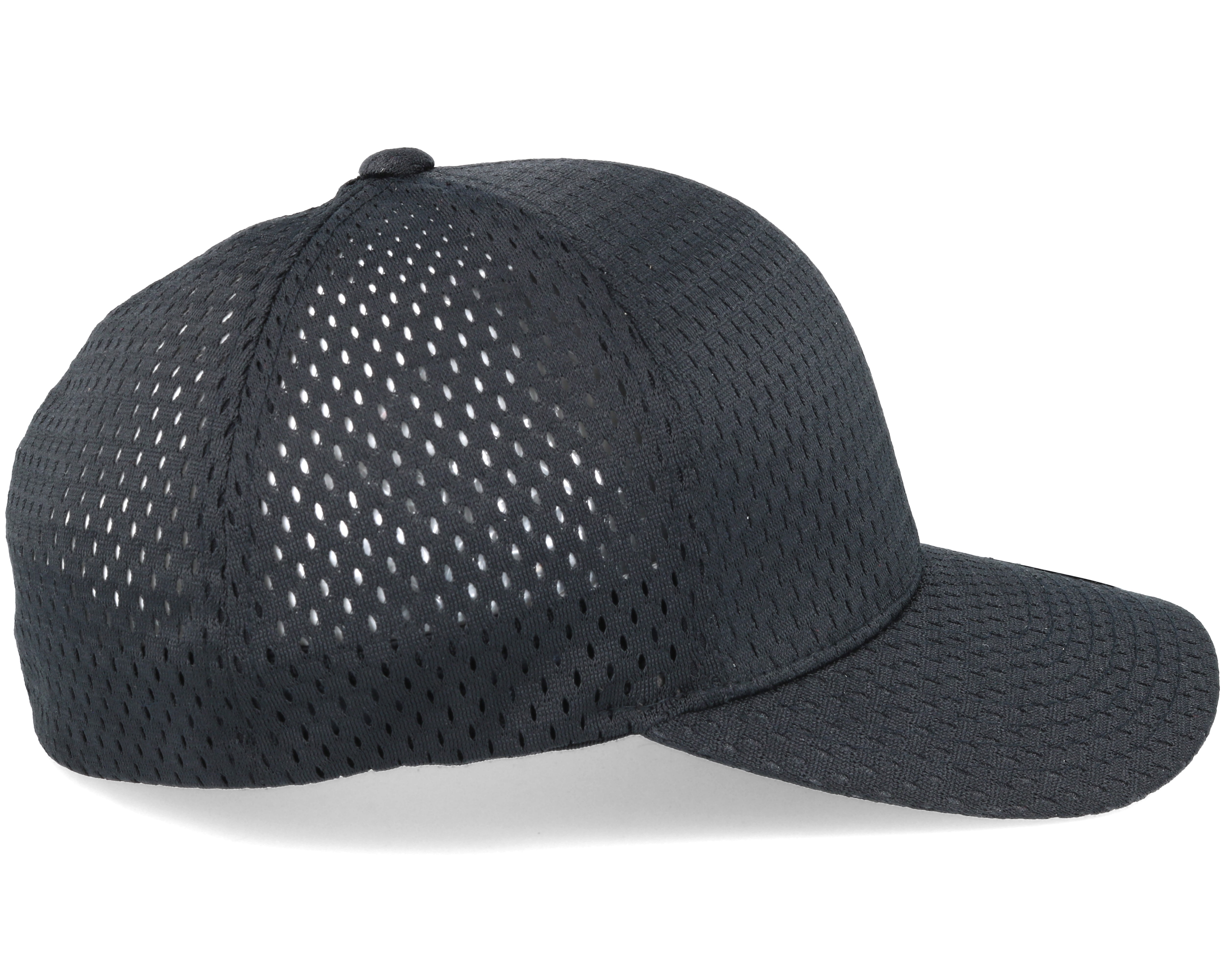 Athletic Mesh Black Flexfit Flexfit caps Hatstore.co.uk