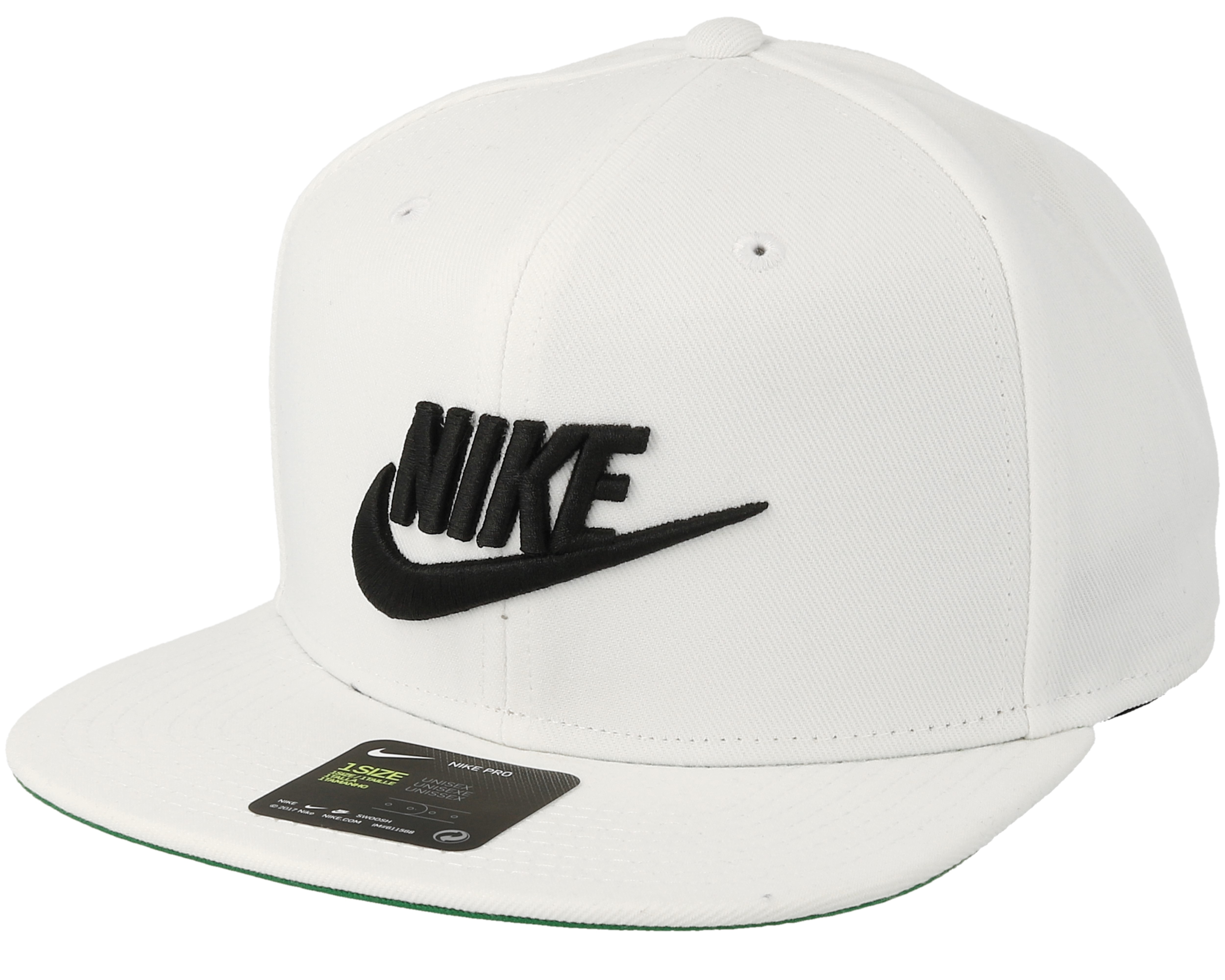 all white nike cap