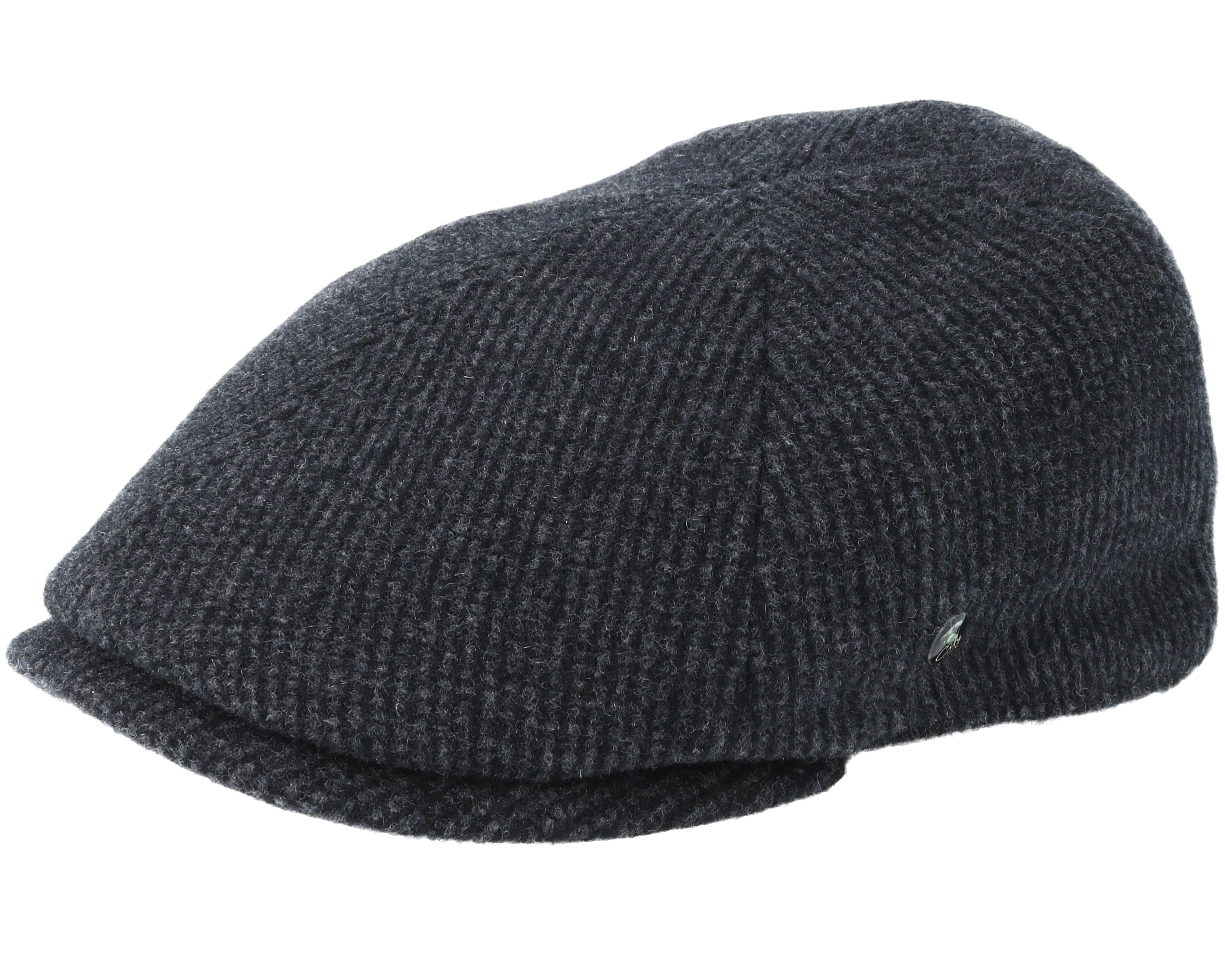 Sixpence Dark Grey Flat Cap City Sport caps Hatstore.co.uk
