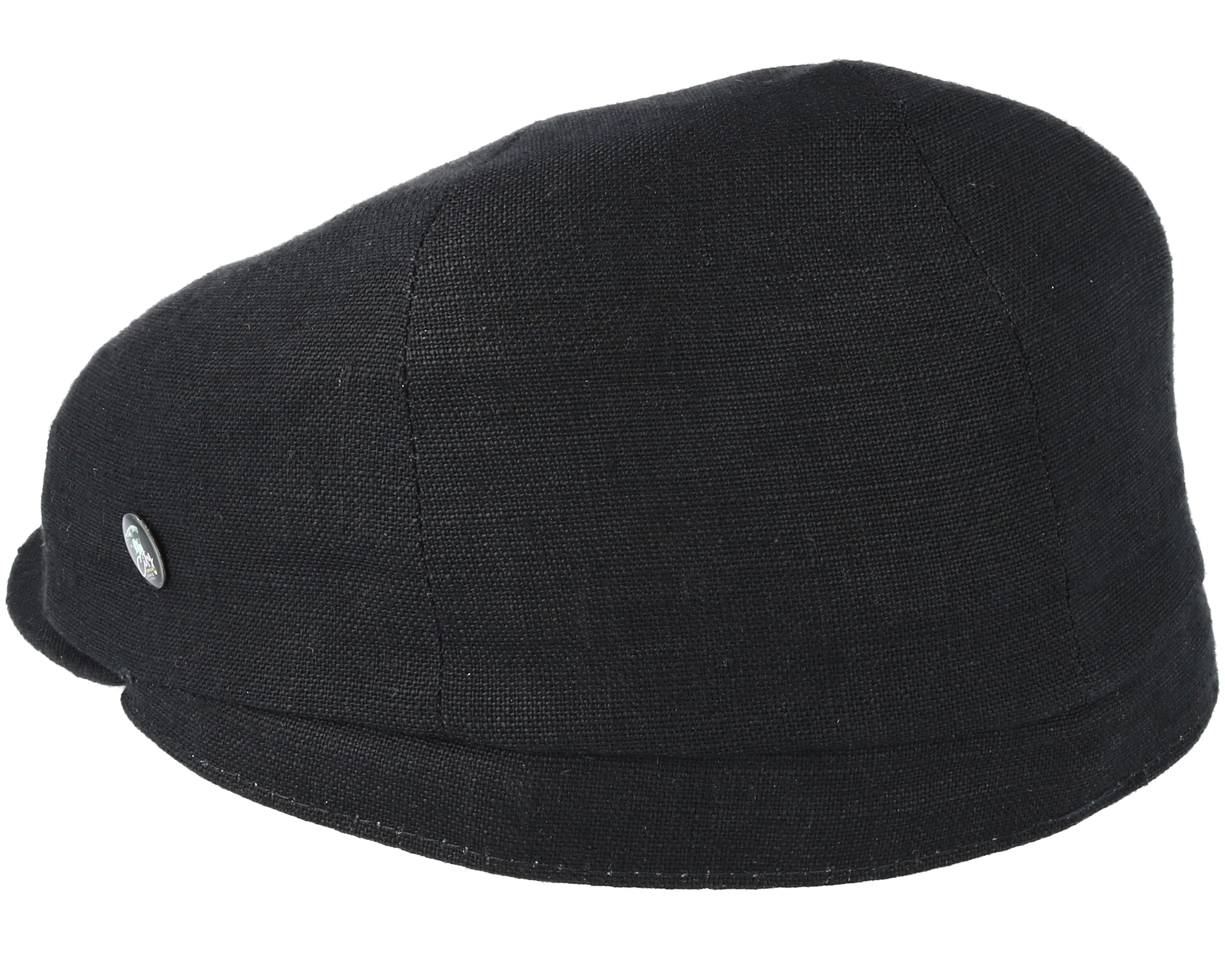 Sixpence Stripe Black Flat Cap - City Sport caps - Hatstoreaustralia.com
