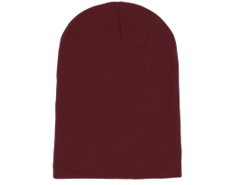 Long Beanie Burgundy - Beanie Basic