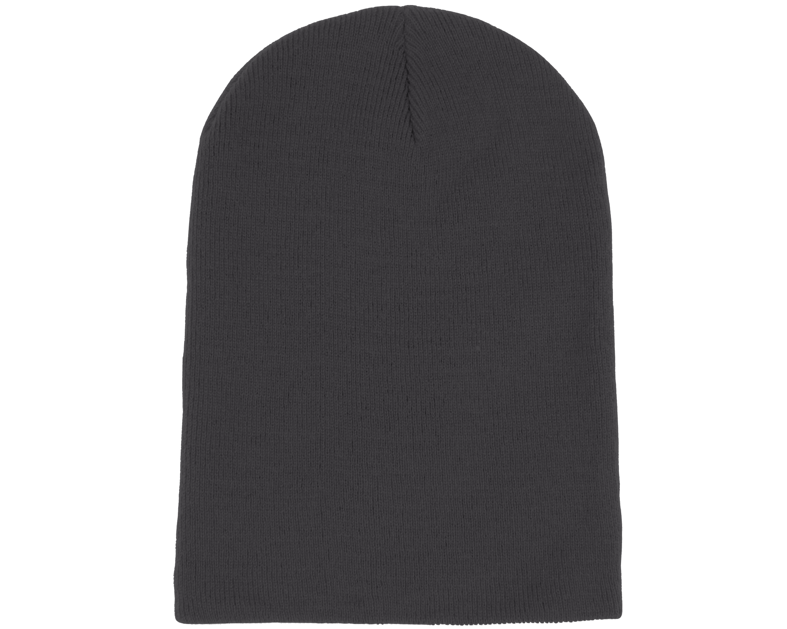 Long Beanie Graphite Grey Beanie Basic beanies