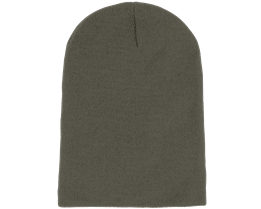 Long Beanie Olive - Beanie Basic