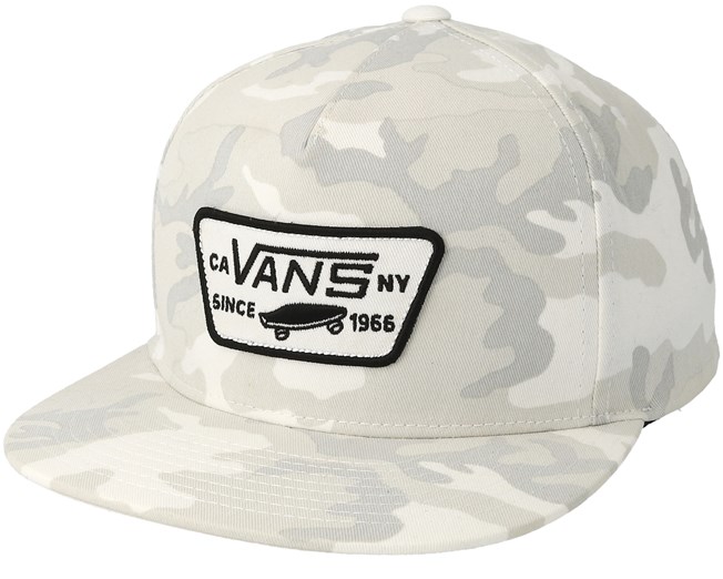 vans camo snapback