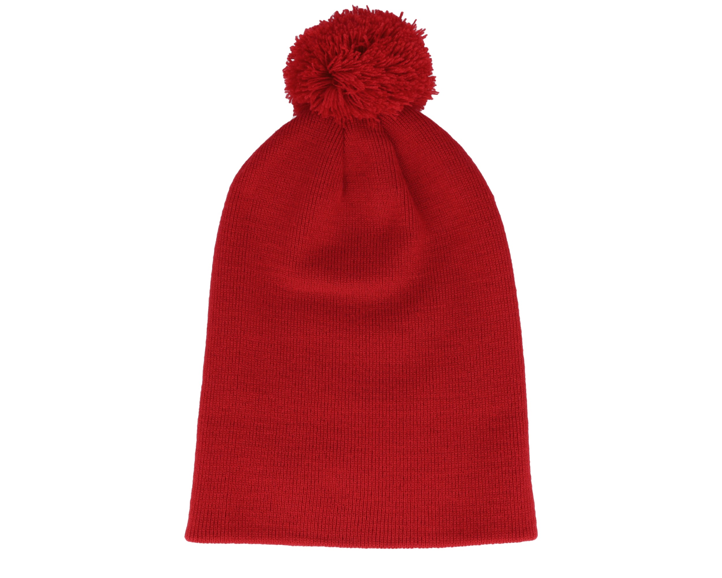 Original Pom Pom Classic Red Beanie Beanie Basic beanies Hatstore.co.uk