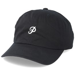 Mini Classic P Dad Hat Black Adjustable 