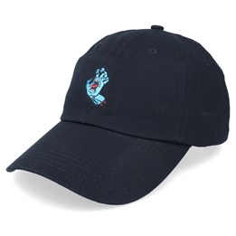 Screaming Mini Hand Black Dad Cap 