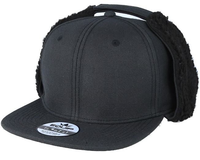 Snapback with ear flaps clearance