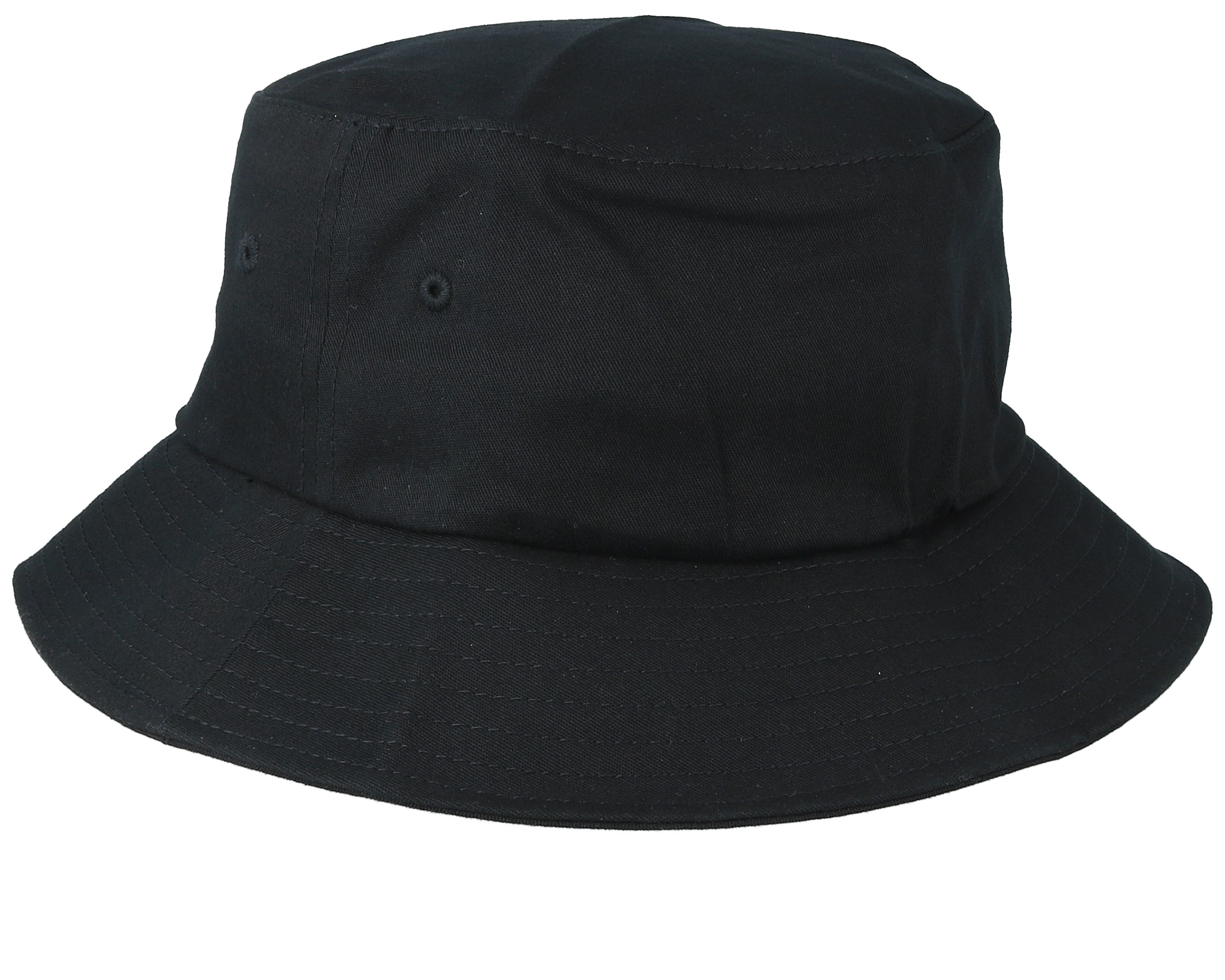 Sunset Logo Black Bucket - Bearded Man hats | Hatstore.co.uk