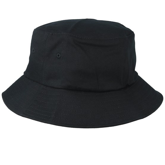 Sunset Logo Black Bucket - Bearded Man hats | Hatstore.co.uk