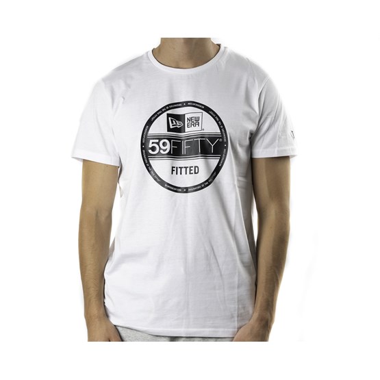 Essential Visor Sticker Tee White T Shirt New Era Facets A Productclass Tshirt Hatstore Se