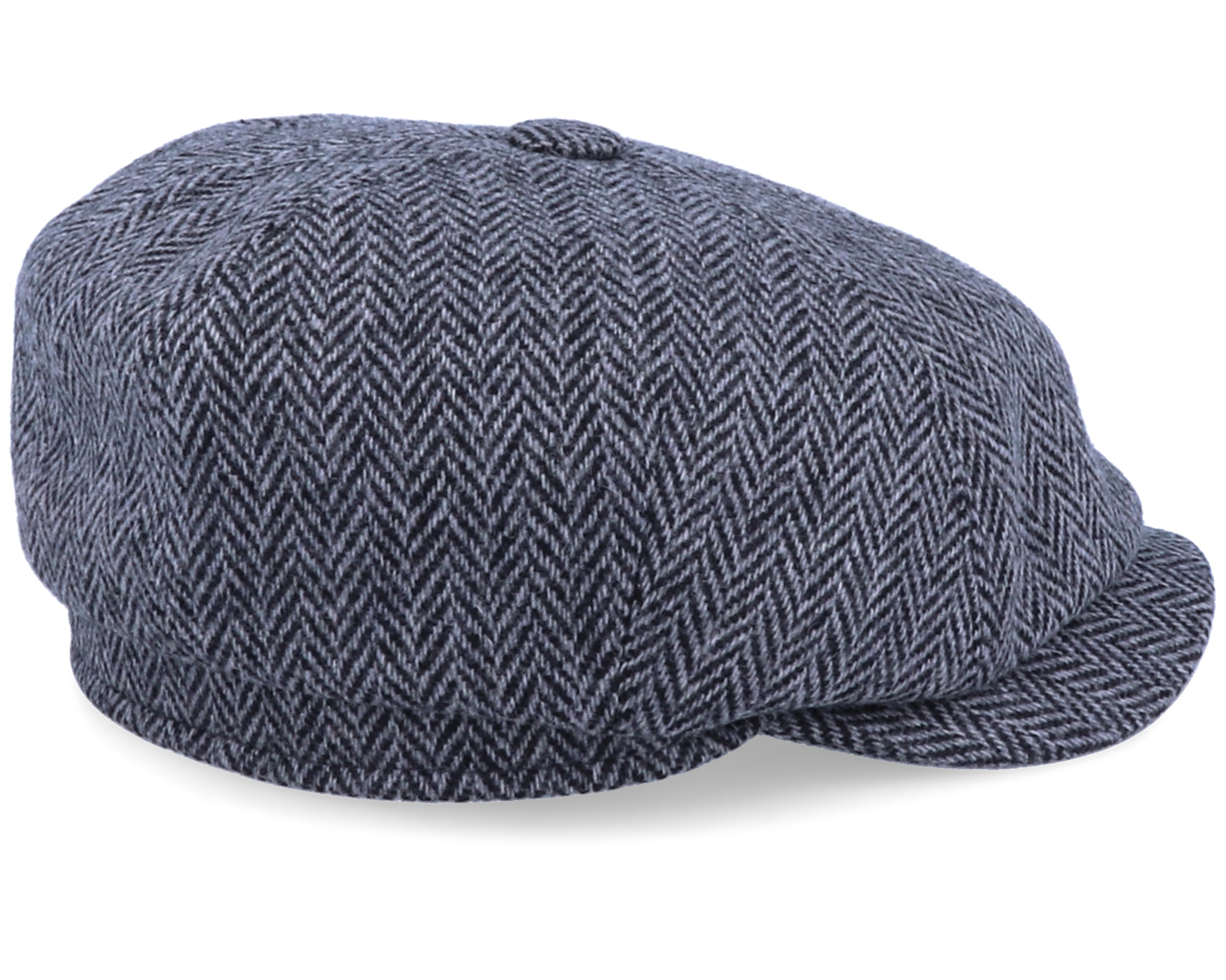 Seven Premium Grey Flat Cap Mayser caps Hatstore.co.uk