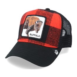 Buffalo Red/Black Trucker - Goorin Bros 