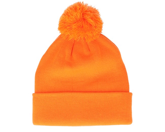 Original Pom Pom Orange Beanie Beanie Basic mössa Hatstore.se