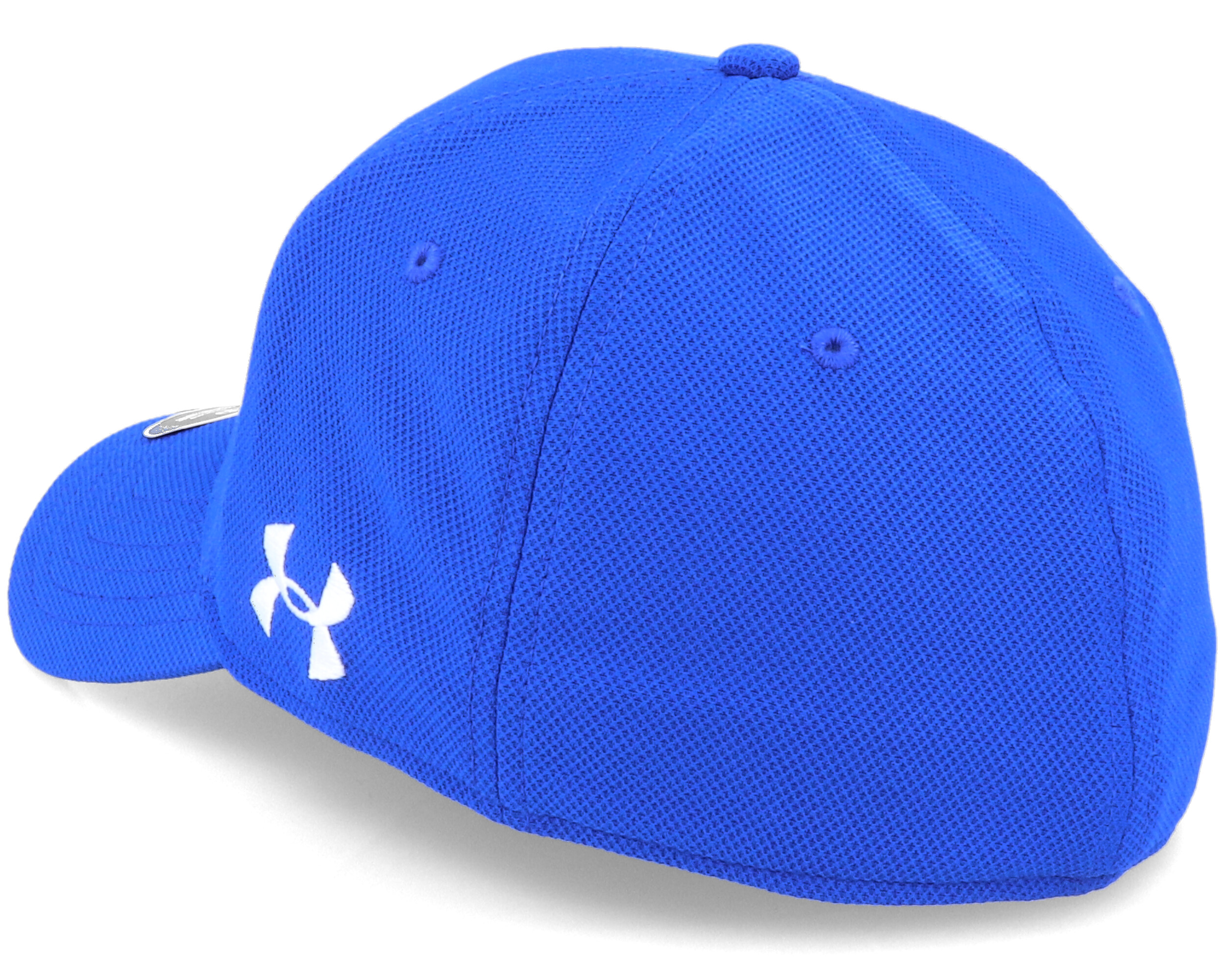 Blank Blitzing Cap Royal Flexfit Under Armour cap Hatstore.de