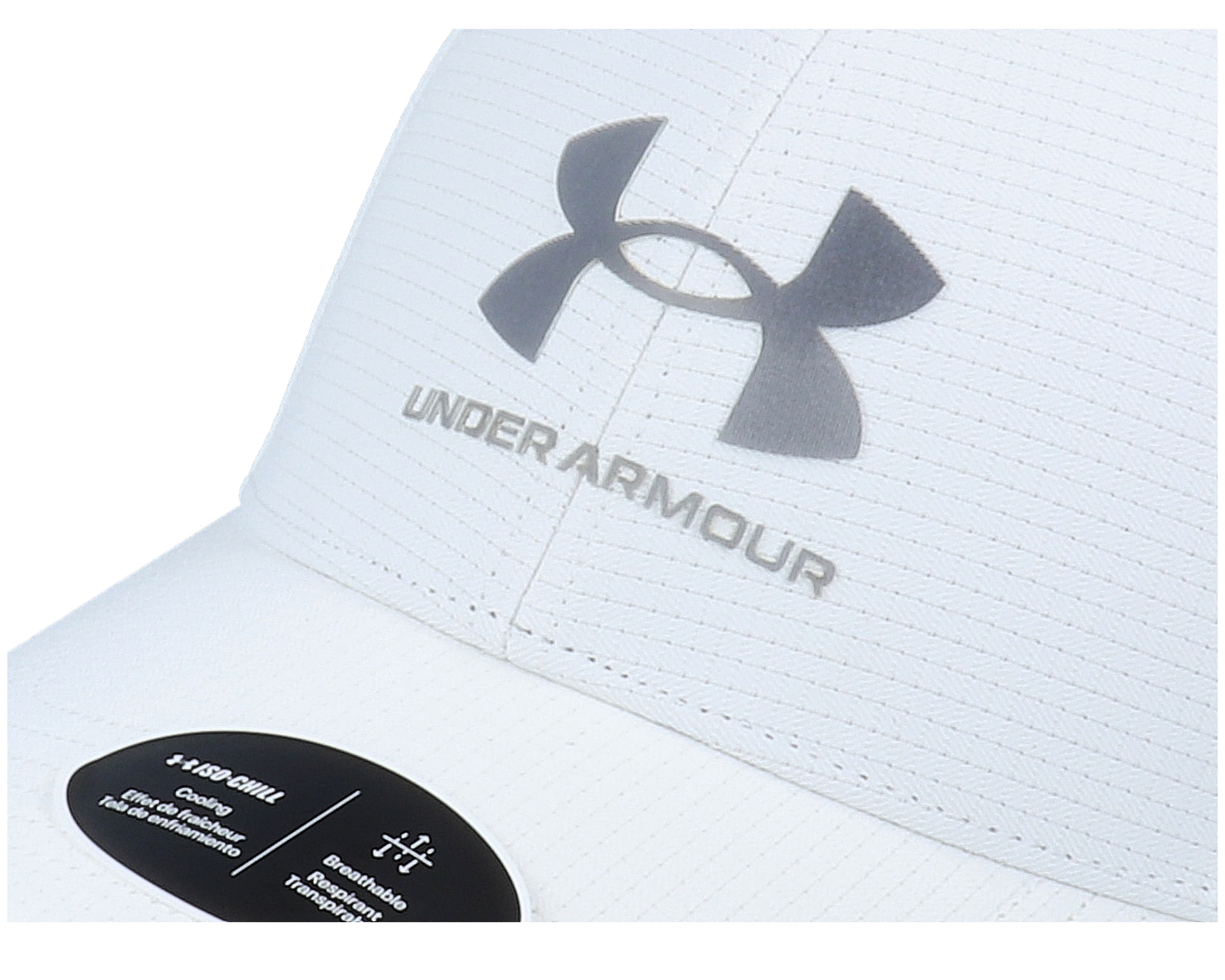 Isochill Armourvent Str White Flexfit Under Armour cap Hatstore.ch