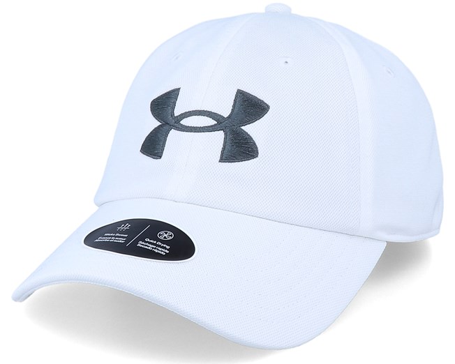 Ua Blitzing Hat White Adjustable Under Armour caps