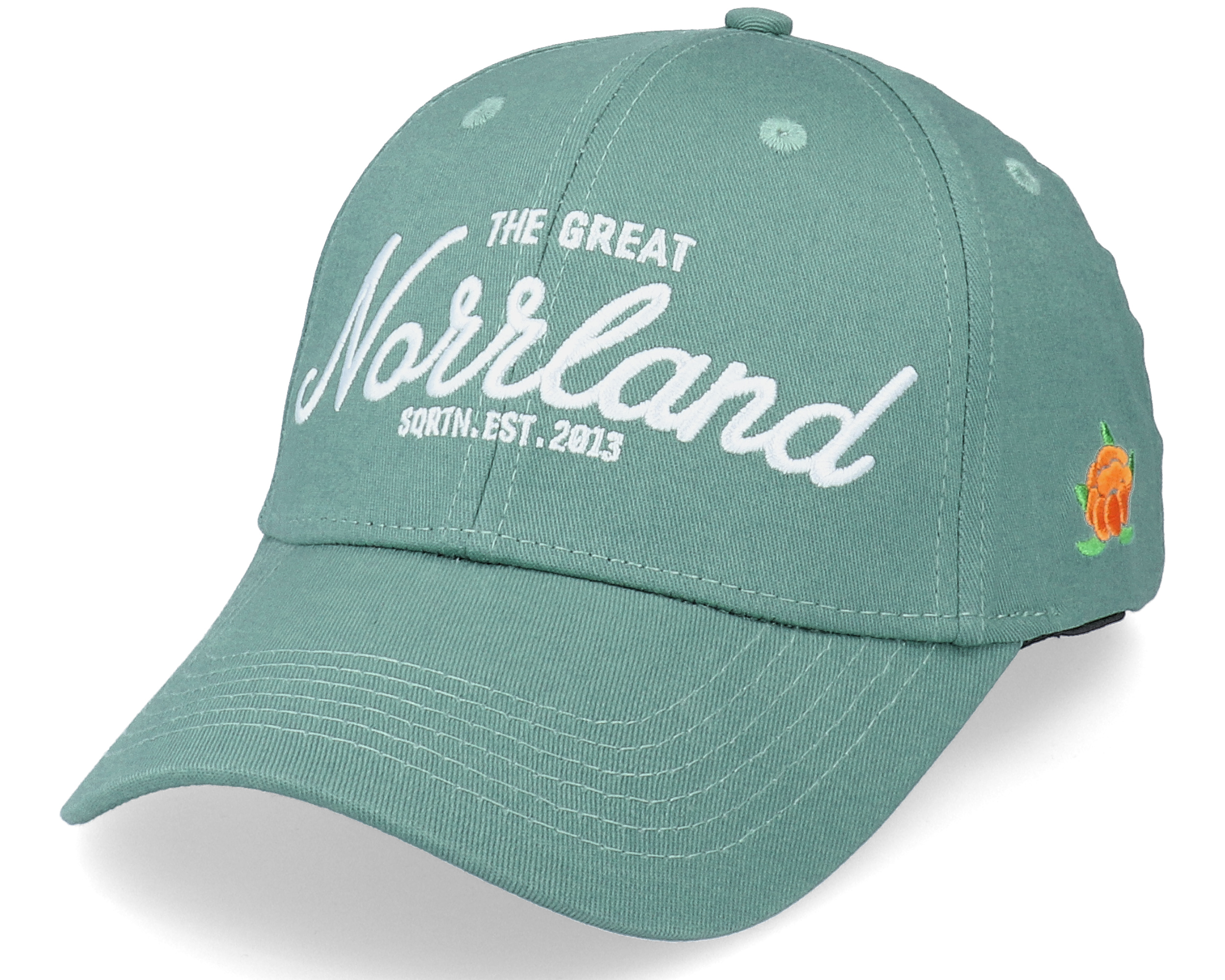 Great Norrland Hooked Cap Pale Green - SQRTN caps | Hatstore.co.uk