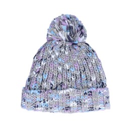 Twister Beanie Lavendertwist Pom 