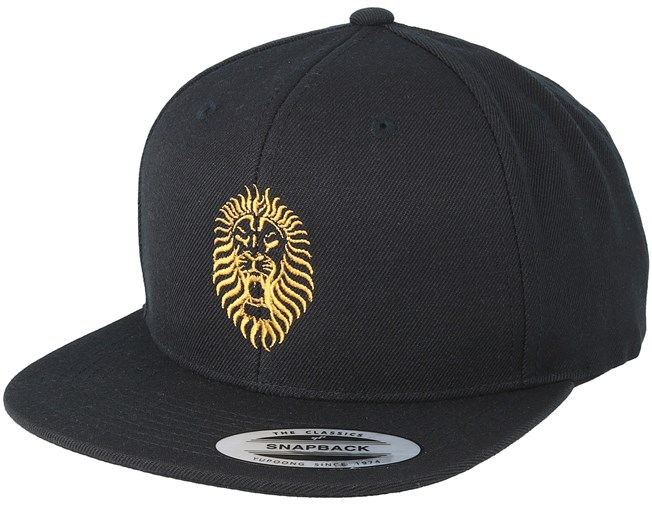 black gold snapback hats