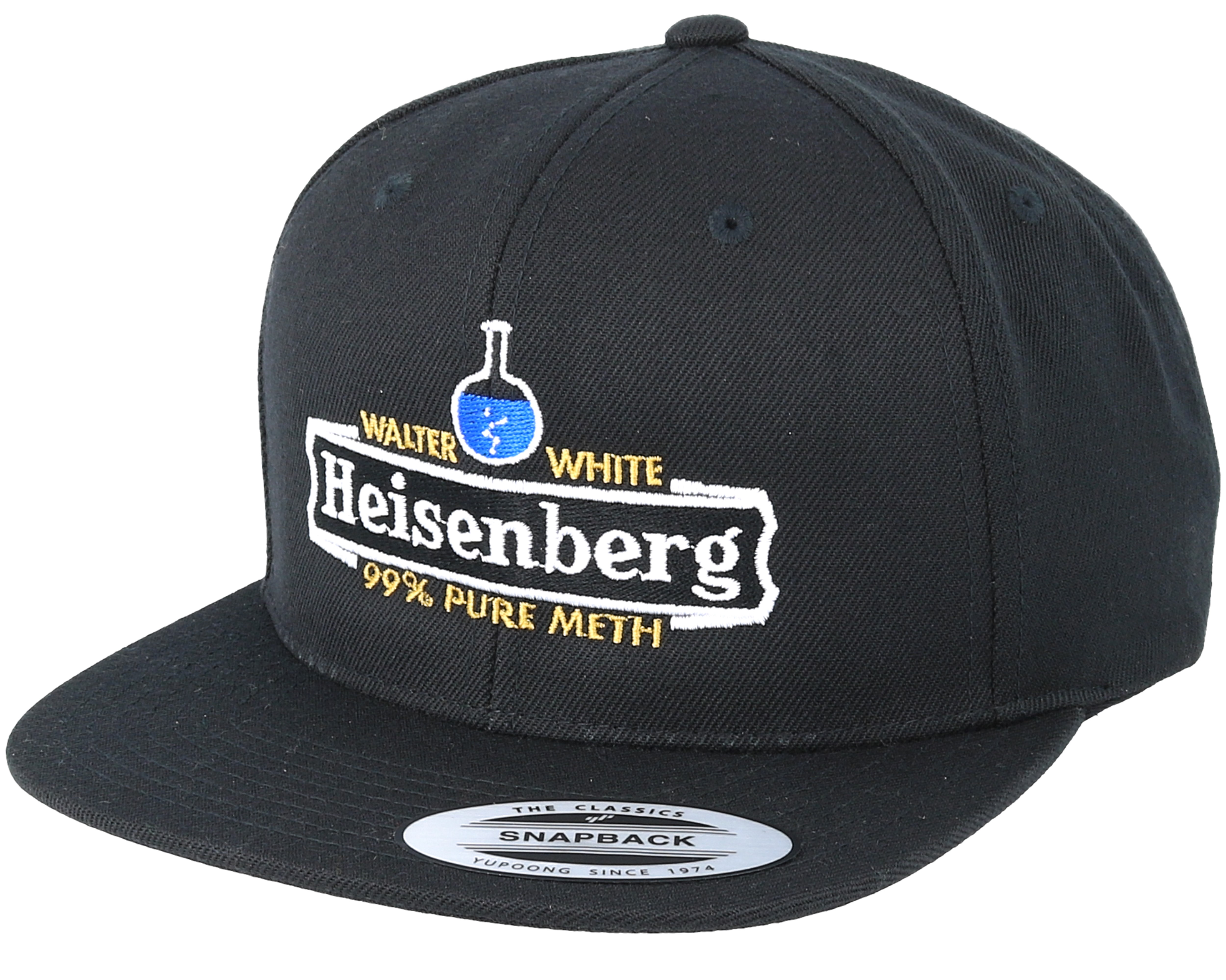 Heisenberg Black Snapback Scenes caps Hatstore.co.uk
